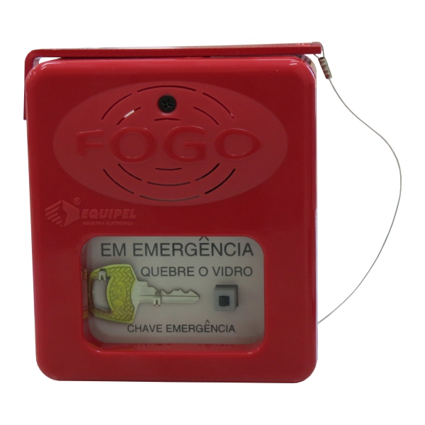 Caixa Emergência Porta Chave IP20 - Equipel